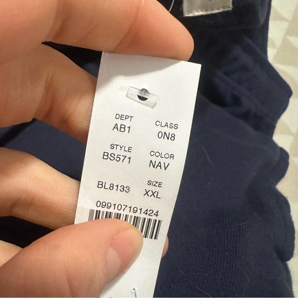 J crew Heritage brushed rib-knit jogger pant navy - Picture 6 of 6